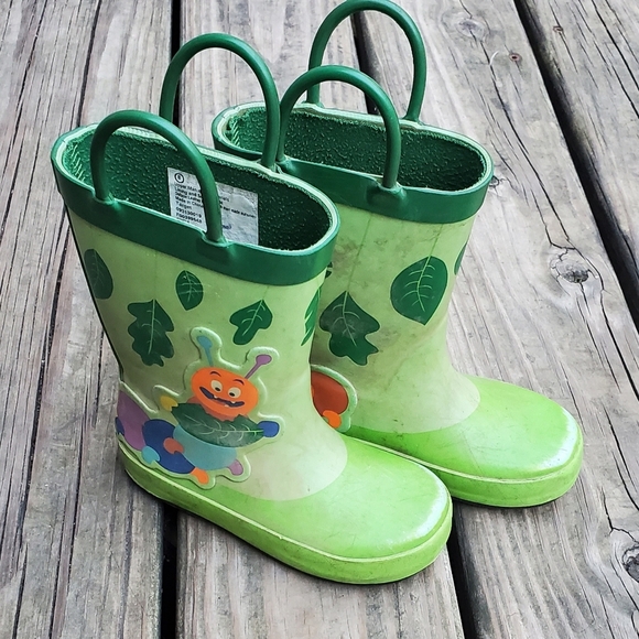 Cat & Jack Caterpillar Toddler Boots Size 8 - Picture 2 of 5